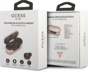 Słuchawki Guess Guess słuchawki Bluetooth GUTWST31EP TWS + stacja dokująca różowy/pink 10