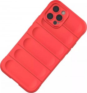 4kom.pl Magic Shield Case etui do iPhone 12 Pro elastyczny pancerny pokrowiec ciemnoniebieski 12