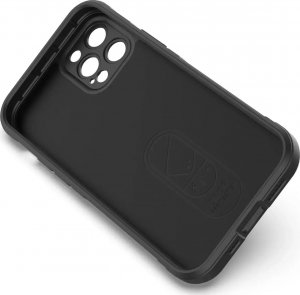 4kom.pl Magic Shield Case etui do iPhone 12 Pro elastyczny pancerny pokrowiec ciemnoniebieski 16