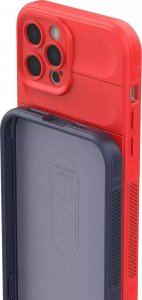 4kom.pl Magic Shield Case etui do iPhone 12 Pro Max elastyczny pancerny pokrowiec czarny 11