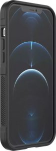 4kom.pl Magic Shield Case etui do iPhone 12 Pro Max elastyczny pancerny pokrowiec czarny 21