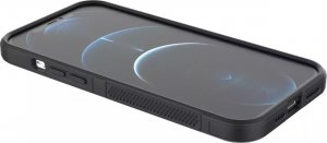 4kom.pl Magic Shield Case etui do iPhone 12 Pro Max elastyczny pancerny pokrowiec czarny 25