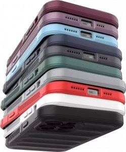 4kom.pl Magic Shield Case etui do iPhone 12 Pro Max elastyczny pancerny pokrowiec czarny 30