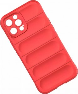 4kom.pl Magic Shield Case etui do iPhone 12 Pro Max elastyczny pancerny pokrowiec czarny 6