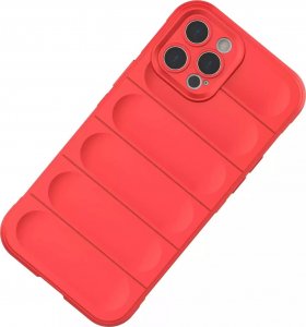 4kom.pl Magic Shield Case etui do iPhone 12 Pro Max elastyczny pancerny pokrowiec czarny 9