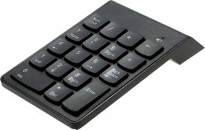 4kom.pl Klawiatura numeryczna Bezprzewodowa USB do laptopa tabletu PC Mini Wireless KeyPad czarna 10