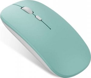 Mysz Alogy Myszka Alogy Wireless Silent Mouse bezprzewodowa Bluetooth Miętowa 1