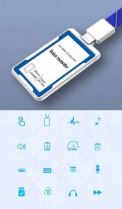 Dyktafon Dyktafon cyfrowy K3 5