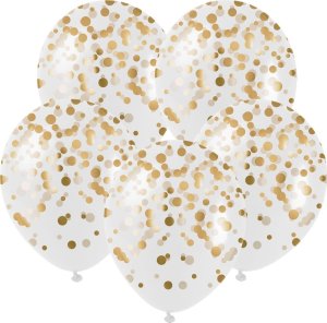 Arpex BALONY TRANSP Z NADRUKIEM KONFETTI 2