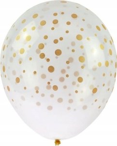 Arpex BALONY TRANSP Z NADRUKIEM KONFETTI 4