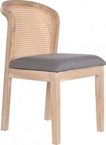 DKD Home Decor Krzesło do Jadalni DKD Home Decor Jodła Poliester Ciemny szary (46 x 61 x 86 cm) 1