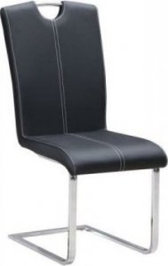 DKD Home Decor Krzesło do Jadalni DKD Home Decor Czarny Metal Poliuretan (59 x 45 x 102 cm) 1