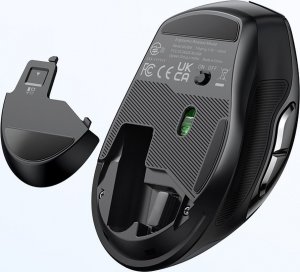 Mysz Ugreen Ugreen optyczna mysz bezprzewodowa USB 2.4GHz 4000 DPI czarny (MU006) 6