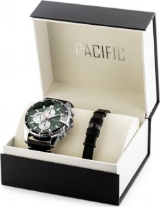 Zegarek Pacific ZEGAREK MĘSKI PACIFIC X0078-11 - komplet prezentowy (zy092d) 1