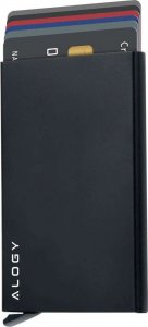 Alogy Portfel antykradzieżowy Alogy inteligentny RFID Smart etui na karty Czarne 9