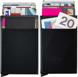 Alogy Portfel antykradzieżowy Alogy inteligentny RFID Smart etui na karty Czarne 10