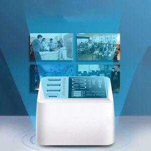 Ładowarka Alogy Ładowarka sieciowa Alogy z wyświetlaczem 3x USB + USB-C PD QC 3.0 40W Biała + Kabel USB-A do USB-C 11