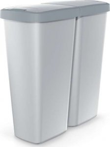 Kosz na śmieci Prosperplast Kosz na śmieci COMPACTA Q DUO system na odpady 2