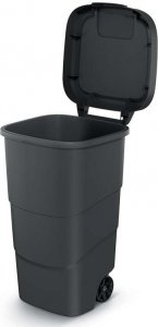 Kosz na śmieci Prosperplast 90L czarny (NBWB90-S411) 4