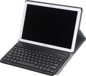 Klawiatura + mysz 4kom.pl Etui smart case klawiatura bluetooth Huawei MediaPad M5 Lite 10 + Mysz 2.4GHZ 3
