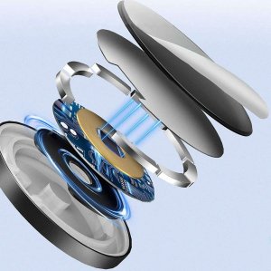 Ładowarka Alogy Ładowarka indukcyjna Alogy do MagSafe bezprzewodowa 20W do iPhone 14/13/ PRO / MAX/ MINI Czarna + Ładowarka sieciowa 5