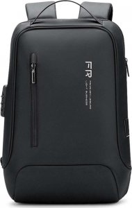 Plecak 4kom.pl Plecak antykradzieżowy Fenruien wodoodporny na laptopa do 15.6" wielofunkcyjny z portem USB Czarny 12