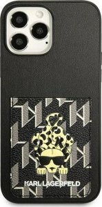 Karl Lagerfeld KLHCP13XCANCNK iPhone 13 Pro Max 6,7" hardcase czarny/black Karlimals Cardslot NoSize 3