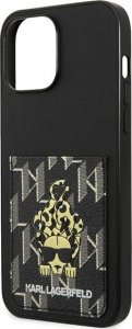 Karl Lagerfeld KLHCP13XCANCNK iPhone 13 Pro Max 6,7" hardcase czarny/black Karlimals Cardslot NoSize 6