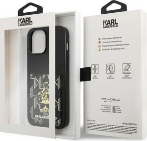 Karl Lagerfeld KLHCP13XCANCNK iPhone 13 Pro Max 6,7" hardcase czarny/black Karlimals Cardslot NoSize 8