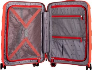 Puccini Mała kabinowa walizka PUCCINI MONTREAL PP015C 9 Pomarańczowa 4