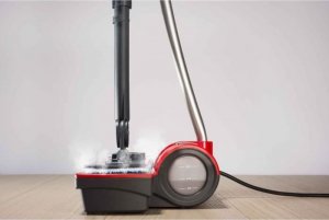 Parownica Polti POLTI Moppy Extra Dust Bezprzewodowy mop parowy na wielu powierzchniach - 1500 W - zbiornik 0,7 L - czerwony 2