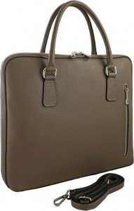 Torba Barberinis Skórzana torba na laptopa Casual - Beżowa ciemna  NoSize 2