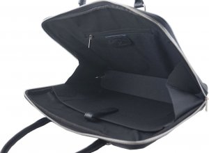 Torba Barberinis Skórzana torba na laptopa Casual - Beżowa ciemna  NoSize 7