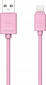 Kabel USB Joyroom JOYROOM KABEL FAST LIGHTNING 1M RÓŻOWY, JR-S118 1