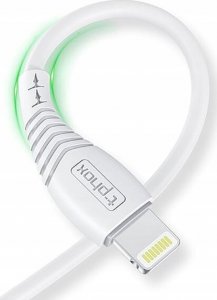Kabel USB T-Phox USB-A - Lightning 1.2 m Czarny 3