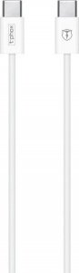 Kabel USB T-Phox USB-C - USB-C 1 m Biały (TPRZ008317) 3