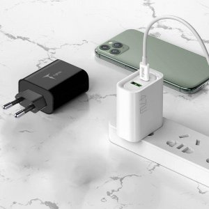 Ładowarka T-Phox ŁAD SIEC T-PHOX STUDY SERIES T-PP07 47W USB/USB-C WHITE 4