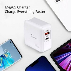 Ładowarka T-Phox ŁAD SIEC T-PHOX MEGA T-PP09 GAN PD 65W USB/USB-C WHITE 2