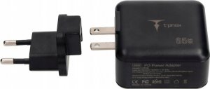 Ładowarka T-Phox ŁAD SIEC T-PHOX MEGA T-PP09 GAN PD 65W USB/USB-C BLACK 4