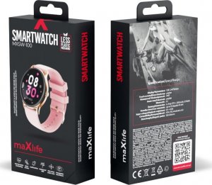 Smartwatch MaxLife  MXSW-100 Różowy  (OEM0300486) 5