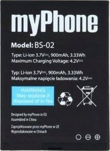 Bateria myPhone 1075 / HALO 2 900 mAh BS-02 1