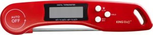 KingHoff TERMOMETR ELEKTRONICZNY DO POTRAW -50-300C LCD KINGHOFF KH-1670 Czerwony 3