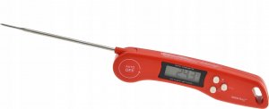KingHoff TERMOMETR ELEKTRONICZNY DO POTRAW -50-300C LCD KINGHOFF KH-1670 Czerwony 4