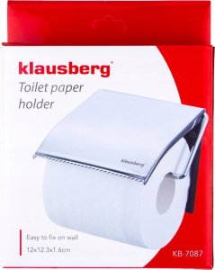Klausberg Uchwyt na papier toaletowy Srebrny (KB-7087) 6
