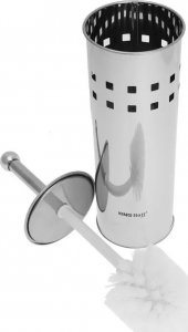 KingHoff SZCZOTKA DO WC Z POJEMNIKIEM ZE STALI NIERDZEWNEJ KINGHOFF KK-3220 2