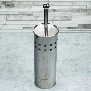 KingHoff SZCZOTKA DO WC Z POJEMNIKIEM ZE STALI NIERDZEWNEJ KINGHOFF KK-3220 3