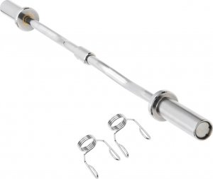 vidaXL Łamany gryf olimpijski, 120 cm, stalowy (93622) 1