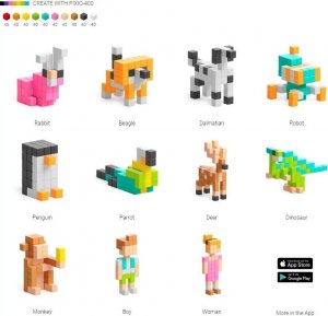 Pixio Klocki magnetyczne Pixio 400 | Design Series | Pixio 3