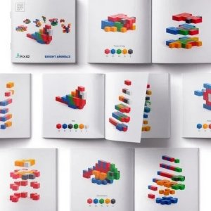 Pixio Klocki Pixio Bright Animals | Story Series | Pixio 6