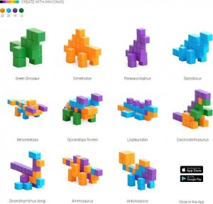 Pixio Klocki Pixio Mini DINOS | Story Series | Pixio 5